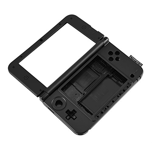 Fall für 3Dsll Replecement Case für 3Ds Ll Abs Full Housing Case Cover Shell Repair Parts Cfor OMplete Replacement Kit für 3Ds XL Black (Schwarz) von Dioche