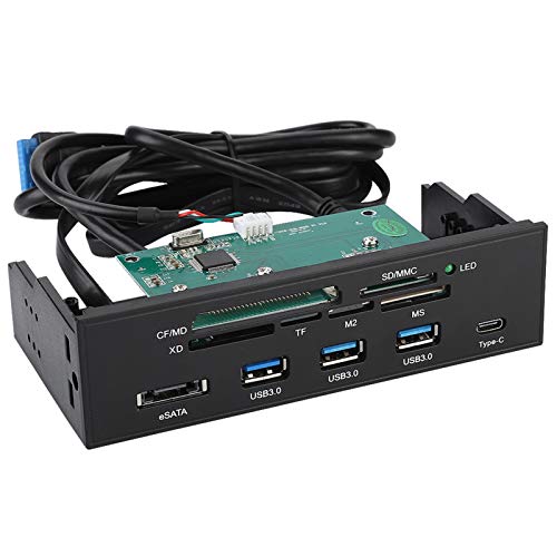 Interne Speicherkartenleser USB-Frontplatte 5,25-Zoll-Multifunktions-Interner Kartenleser Dashboard-PC-Frontplatte von Dioche