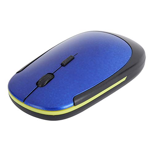 Kabellose Maus Kabellose Maus 2.4G Kabellose Maus Einstellbarer Optischer USB-Empfänger Notebook Cfor OMPuter Zubehör 1600Dpi (Blau) von Dioche
