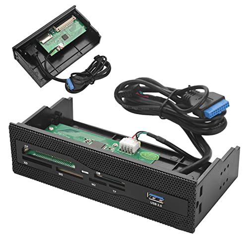 Kartenleser Intern, USB 2 Kartenleser 5,25 Interne Speicherkartenleser Interner PC Kartenleser USB 3.0 Port M2 Sd Ms Xd Cf Tf Karte Dashboard Frontplatte Kartenleser Intern, USB 2 Kartenleser 5,25 Interne Speicherkartenleser Interner PC Kartenleser USB 3.0 Port M2 Sd Ms Xd Cf Tf Karte Dashboard Frontplatte von Dioche