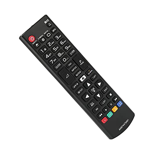 Lg Tv Akb74475481 Fernbedienung ABS Schwarz Akb74475481 Fernbedienung für Lg Tv 65Uh950V 49Lb550V 49Uh610V 43Lf590V 49Uf640V 49Lf590V von Dioche