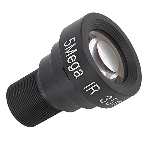 M12 Objektiv 5MP Kameraobjektiv Weitwinkel-Single-Board-Objektiv F1.8 Optische Brennweite 35mm M12 für HD-Sicherheits-Webcam-Kamera von Dioche