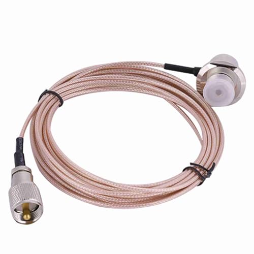 Rg 316 Stecker Rg 316 Pl 259 Teflon Koaxial 5M Rg 316 Pl 259 Stecker auf Buchse Koaxial Verlängerungskabel Kabel Stecker Antenne für Walkietalkie von Dioche