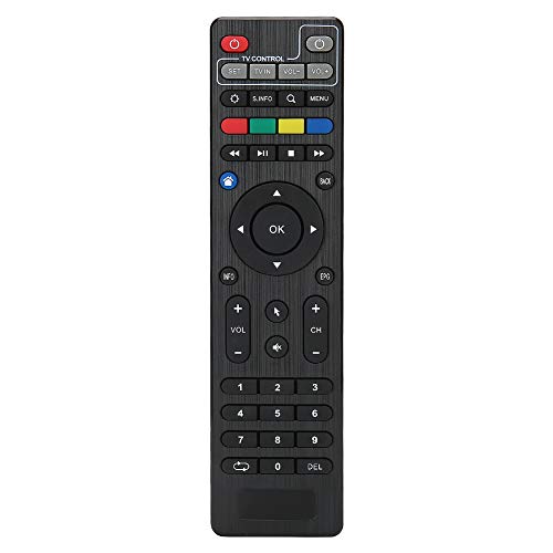 Tvip-Fernbedienung Tvip-Fernbedienung Abs Schwarz TV-Set-Top-Box-Fernbedienung für Tvip412 Tvip415 Tvip605 Tvips300 von Dioche