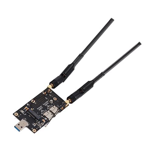 USB 4G Modem Ngff M.2 auf USB3.0 Adapter Leiterplatte Ngff M.2 auf USB3.0 Adapter Dual SIM Kartensteckplatz LTE Modem mit Antennenschrauben für LTE 4G 5G Modul von Dioche