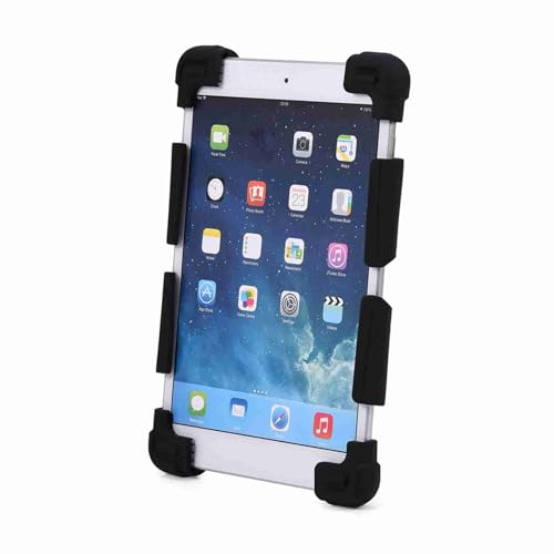 Universal Tablet Case Silikonschutz mit Einstellbarem Ständer Schwarz für 7,9-9 "-Vollbeschwerde Schock & Drop-Schutz (7,9-9 Zoll) von Dioche