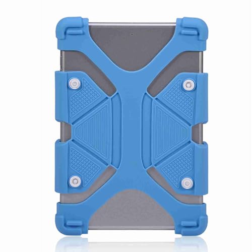 Universal Tablet Case Silikonschutz mit Einstellbarem Ständer Schwarz für 7,9-9 "-Vollbeschwerde Schock & Drop-Schutz (7,9-9 Zoll) von Dioche