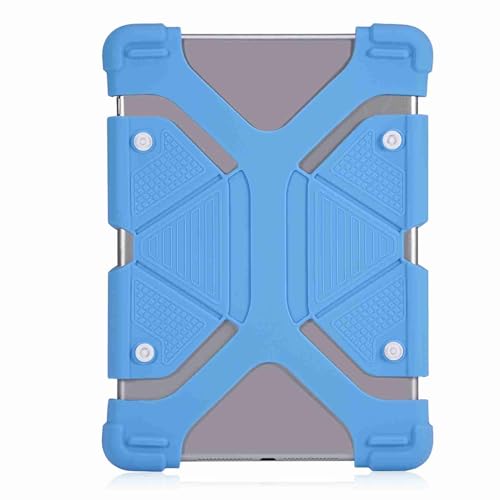 Universal Tablet Case Silikonschutz mit Einstellbarem Ständer Schwarz für 7,9-9 "-Vollbeschwerde Schock & Drop-Schutz (8,9-12 Zoll) von Dioche