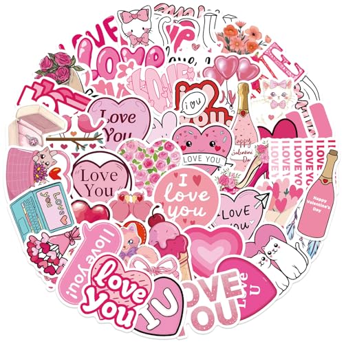 Dekorativer Aufkleber für Scrapbooking, Notizbuch, Tagebuch, Handyhülle, Gepäck, Snowboard, 50 Stück Dekorativer Aufkleber für Scrapbooking, Notizbuch, Tagebuch, Handyhülle, Gepäck, Snowboard, 50 Stück von Diogeynu