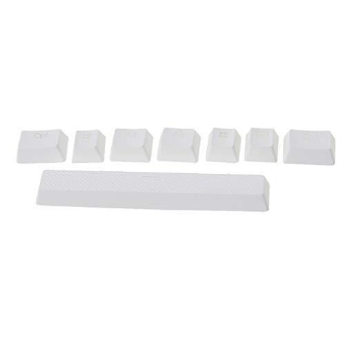 Diogeynu 6,5U PBT Space Tastatur-Tastenkappe, Farbstoff-Sublimationstaste, kompatibel für mechanische Strafe-Tastatur (4 Farben) von Diogeynu