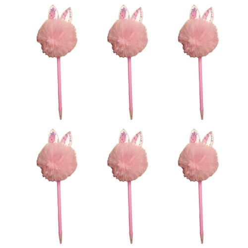 Diogeynu Plüsch-Kugelschreiber, Cartoon-Kugelschreiber für Kinder, Jungen, Mädchen, Studenten, Spielbelohnung, Weihnachtsstrumpffüller, 6 Stück Diogeynu Plüsch-Kugelschreiber, Cartoon-Kugelschreiber für Kinder, Jungen, Mädchen, Studenten, Spielbelohnung, Weihnachtsstrumpffüller, 6 Stück von Diogeynu