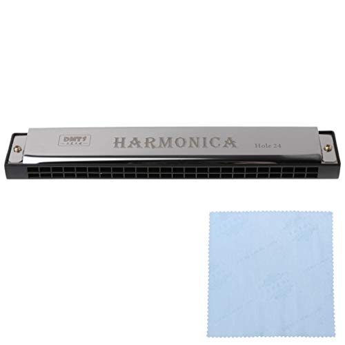 Professionelle Mundharmonika mit 24 Löchern, Metallorgel für Anfänger Professionelle Mundharmonika mit 24 Löchern, Metallorgel für Anfänger von Diogeynu