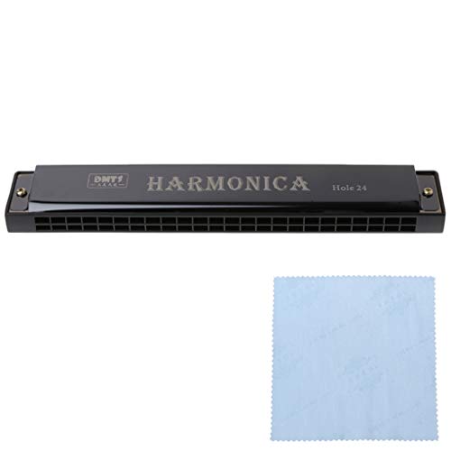 Professionelle Mundharmonika mit 24 Löchern, Metallorgel für Anfänger Professionelle Mundharmonika mit 24 Löchern, Metallorgel für Anfänger von Diogeynu