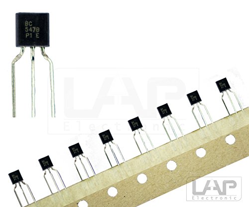 10x BC547 B Transistor NPN 45V 0,1A TO92 Transistoren BC547B von Diotec Semiconductor