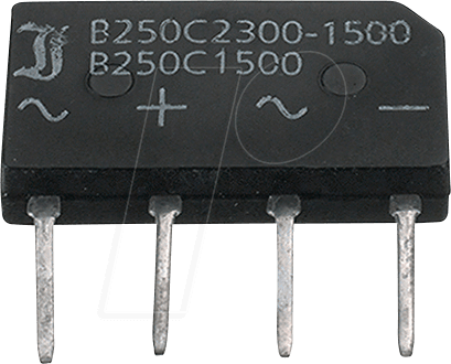 B500C1500B DIO - Brückengleichrichter, 1000 V, 1,5 A von Diotec