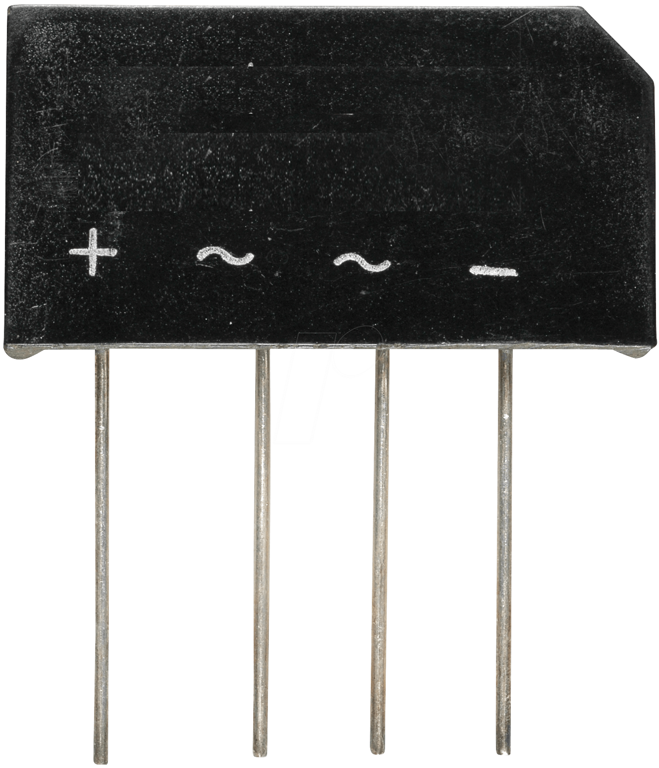 B80C7000-WW+ - Flach-Brückengleichrichter, 160 V, 7 A von Diotec
