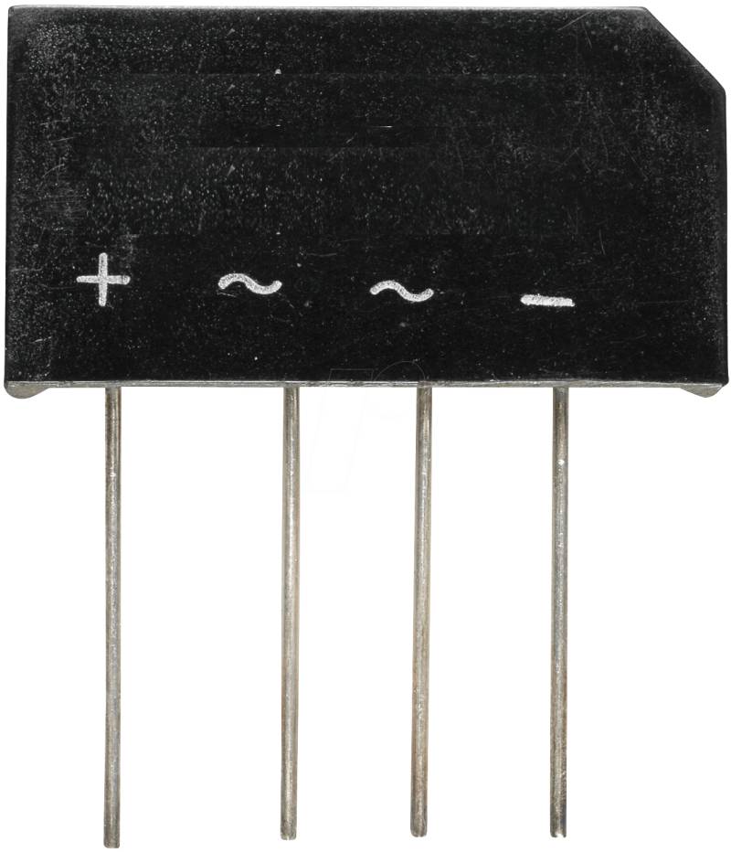 B80C7000-WW+ - Flach-Brückengleichrichter, 160 V, 7 A von Diotec