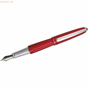 Diplomat Füllhalter Aero rot 14 kt M von Diplomat