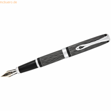 Diplomat Füllhalter Excellence A plus Wave guillochiert lapis schwarz Diplomat Füllhalter Excellence A plus Wave guillochiert lapis schwarz von Diplomat