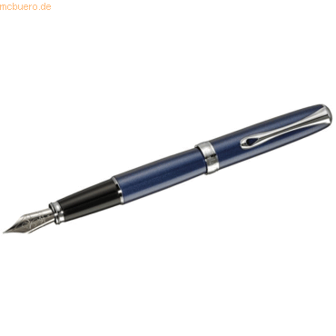 Diplomat Füllhalter Excellence A2 Midnight blue chrom F von Diplomat