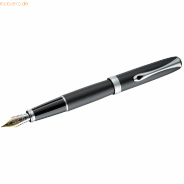 Diplomat Füllhalter Excellence A2 lapis schwarz matt chrom 14 kt EF Diplomat Füllhalter Excellence A2 lapis schwarz matt chrom 14 kt EF von Diplomat