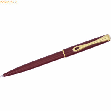 Diplomat Kugelschreiber Traveller Dark red vergoldet Diplomat Kugelschreiber Traveller Dark red vergoldet von Diplomat