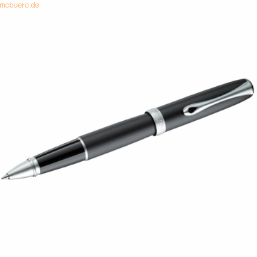 Diplomat Tintenroller Excellence A2 lapis schwarz matt chrom von Diplomat