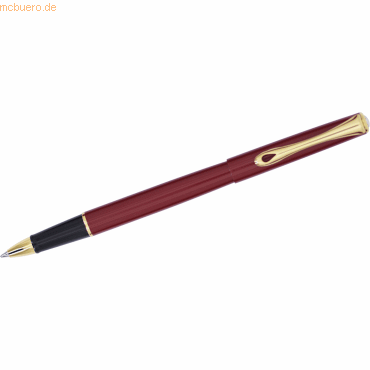 Diplomat Tintenroller Traveller Dark red vergoldet Diplomat Tintenroller Traveller Dark red vergoldet von Diplomat