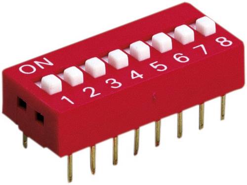 Diptronics DS-10-V DS-10-V DIP-Schalter Polzahl (num) 10 Standard von Diptronics