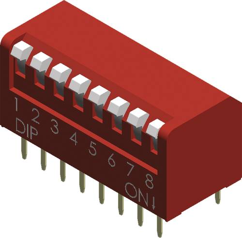 Diptronics NDP-03V DIP-Schalter Polzahl (num) 3 Piano-Type von Diptronics