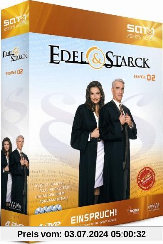 Edel & Starck - Partner wider Willen (Staffel 02) [4 DVDs] von Dirk Regel
