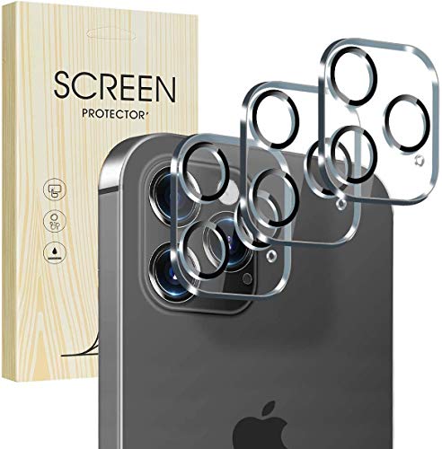 Diruite 3-Stück für iPhone 12 Pro Kamera Schutzfolie,kameraschutz kratzfest Geeignet für iPhone 12 Pro(6,1 Zoll)-Transparent von Diruite