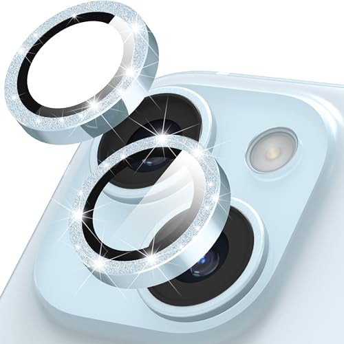 Diruite Kameraschutz für iPhone 15/15 Plus Kamera Schutzfolie, Glitzerpulver Metallring Displayschutzfolie 9H Gehärtetem Glas Anti-Kratzen Kamera für iPhone 15/15 Plus Diruite Kameraschutz für iPhone 15/15 Plus Kamera Schutzfolie, Glitzerpulver Metallring Displayschutzfolie 9H Gehärtetem Glas Anti-Kratzen Kamera für iPhone 15/15 Plus von Diruite