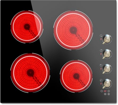 Glaskeramikkochfeld 4 Platten 60cm 6000W, Disaenvir Herdplatte 4 Kochfelder Einbau 220 volt, Kochfeld 4 Platten autark, Funktion Pausieren, 9-Leistungsstufen, Knopfsteuerung, Timer, Kindersicherung Glaskeramikkochfeld 4 Platten 60cm 6000W, Disaenvir Herdplatte 4 Kochfelder Einbau 220 volt, Kochfeld 4 Platten autark, Funktion Pausieren, 9-Leistungsstufen, Knopfsteuerung, Timer, Kindersicherung von Disaenvir
