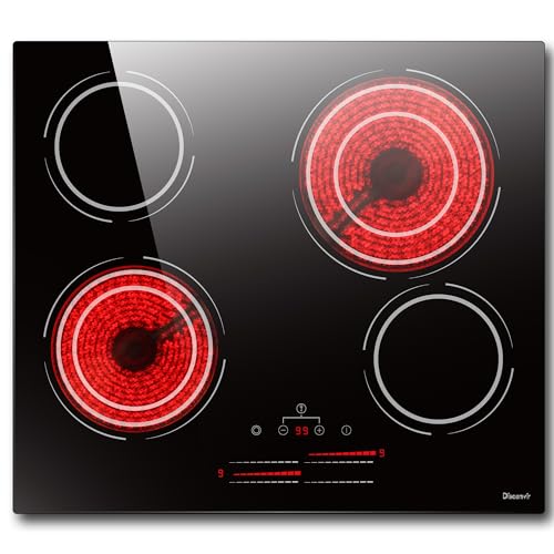 Glaskeramikkochfeld 4 Platten 6600W, Herdplatte 4 Kochfelder Disaenvir, Kochplatte Einbau Dual-Kochzone, kochfeld autark 60 cm 220V, 9-Leistungsstufen, Sensor Touch, Timer, Kindersicherung Glaskeramikkochfeld 4 Platten 6600W, Herdplatte 4 Kochfelder Disaenvir, Kochplatte Einbau Dual-Kochzone, kochfeld autark 60 cm 220V, 9-Leistungsstufen, Sensor Touch, Timer, Kindersicherung von Disaenvir