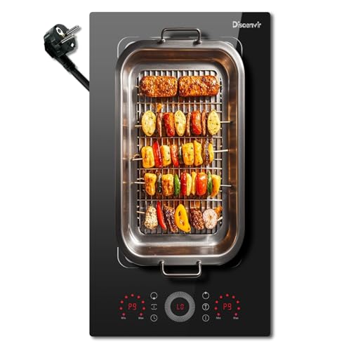 Induktions Kochfeld 2 Platten mit Stecker Einbau, Disaenvir Herdplatte 2 Kochfelder 3500W, Kochplatten 2er 60 cm, Flexibler Zone, 9-Leistungsstufen, Boost-Funktion, Timer, Kindersicherung, Schwarz Induktions Kochfeld 2 Platten mit Stecker Einbau, Disaenvir Herdplatte 2 Kochfelder 3500W, Kochplatten 2er 60 cm, Flexibler Zone, 9-Leistungsstufen, Boost-Funktion, Timer, Kindersicherung, Schwarz von Disaenvir
