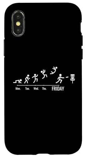 Disc-Golf-Spieler Disc-Golfer Game Wochenende Disc-Golf Hülle für iPhone X/XS Disc-Golf-Spieler Disc-Golfer Game Wochenende Disc-Golf Hülle für iPhone X/XS von Disc-Golf Zubehör Geschenke Shirts