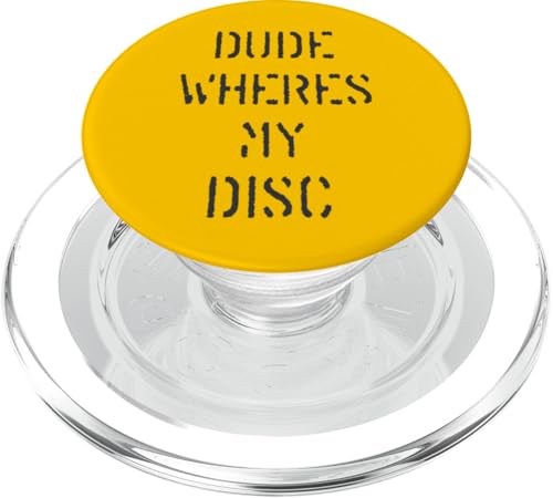 Alter, wo ist meine Disc? PopSockets PopGrip für MagSafe Alter, wo ist meine Disc? PopSockets PopGrip für MagSafe von Disc Tzu