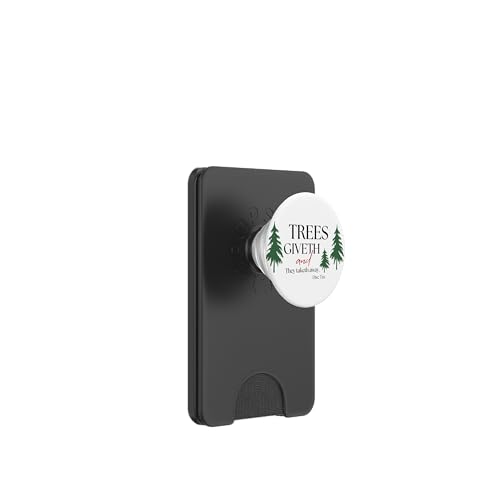 Bäume geben und sie nehmen Treesus den Weg PopSockets PopWallet für MagSafe von Disc Tzu