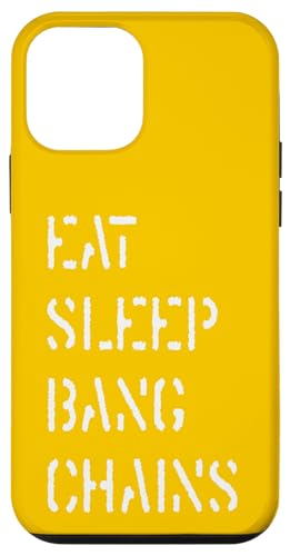 Eat Sleep Bang Ketten Hülle für iPhone 12 mini Eat Sleep Bang Ketten Hülle für iPhone 12 mini von Disc Tzu