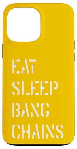 Eat Sleep Bang Ketten Hülle für iPhone 13 Pro Max Eat Sleep Bang Ketten Hülle für iPhone 13 Pro Max von Disc Tzu