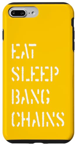 Eat Sleep Bang Ketten Hülle für iPhone 7 Plus/8 Plus Eat Sleep Bang Ketten Hülle für iPhone 7 Plus/8 Plus von Disc Tzu