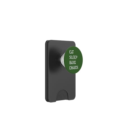 Eat Sleep Bang Ketten PopSockets PopWallet für MagSafe Eat Sleep Bang Ketten PopSockets PopWallet für MagSafe von Disc Tzu