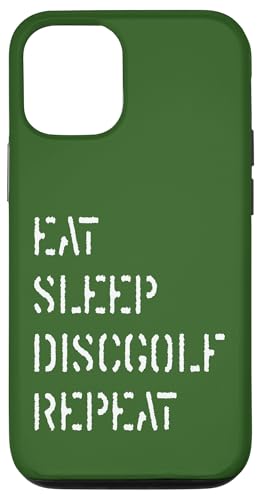 Eat Sleep Discgolf Repeat Hülle für iPhone 12/12 Pro Eat Sleep Discgolf Repeat Hülle für iPhone 12/12 Pro von Disc Tzu