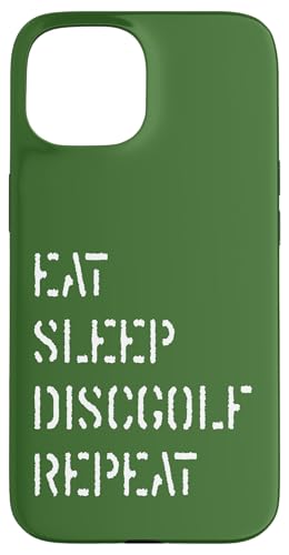 Eat Sleep Discgolf Repeat Hülle für iPhone 15 Eat Sleep Discgolf Repeat Hülle für iPhone 15 von Disc Tzu