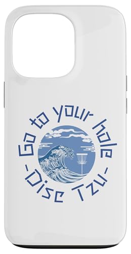 Geh zu deinem Loch ist dein Zuhause Positive Affirmationen DiscTZU Hülle für iPhone 13 Pro von Disc Tzu