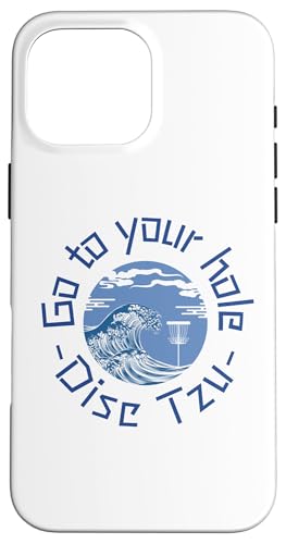 Geh zu deinem Loch ist dein Zuhause Positive Affirmationen DiscTZU Hülle für iPhone 16 Pro Max von Disc Tzu