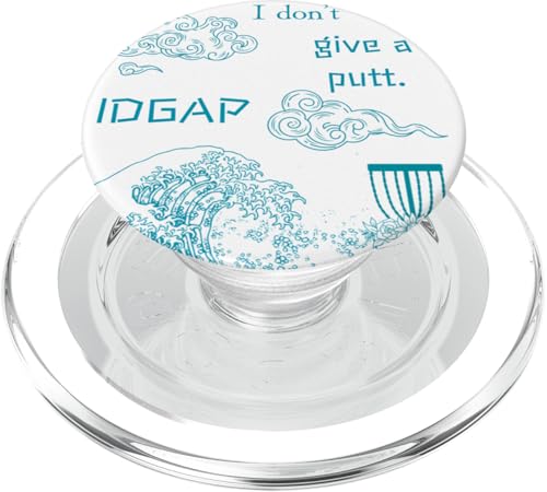 I Don't Give A Putt IDGAP The Way of DiscTZU PopSockets PopGrip für MagSafe I Don't Give A Putt IDGAP The Way of DiscTZU PopSockets PopGrip für MagSafe von Disc Tzu