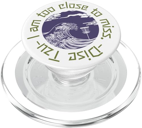 Ich bin zu nah dran, um positive Affirmationen zu verpassen DiscTZU PopSockets PopGrip für MagSafe Ich bin zu nah dran, um positive Affirmationen zu verpassen DiscTZU PopSockets PopGrip für MagSafe von Disc Tzu