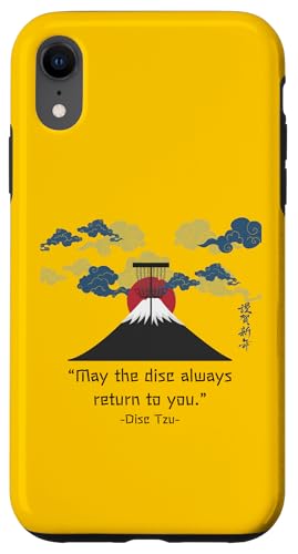 Möge die Disc immer zu dir zurückkehren, so wie DiscTzu Hülle für iPhone XR von Disc Tzu